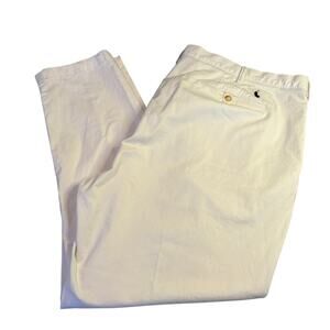 Polo Ralph Lauren White Chino Pants Sz 46B/32 - Flaws